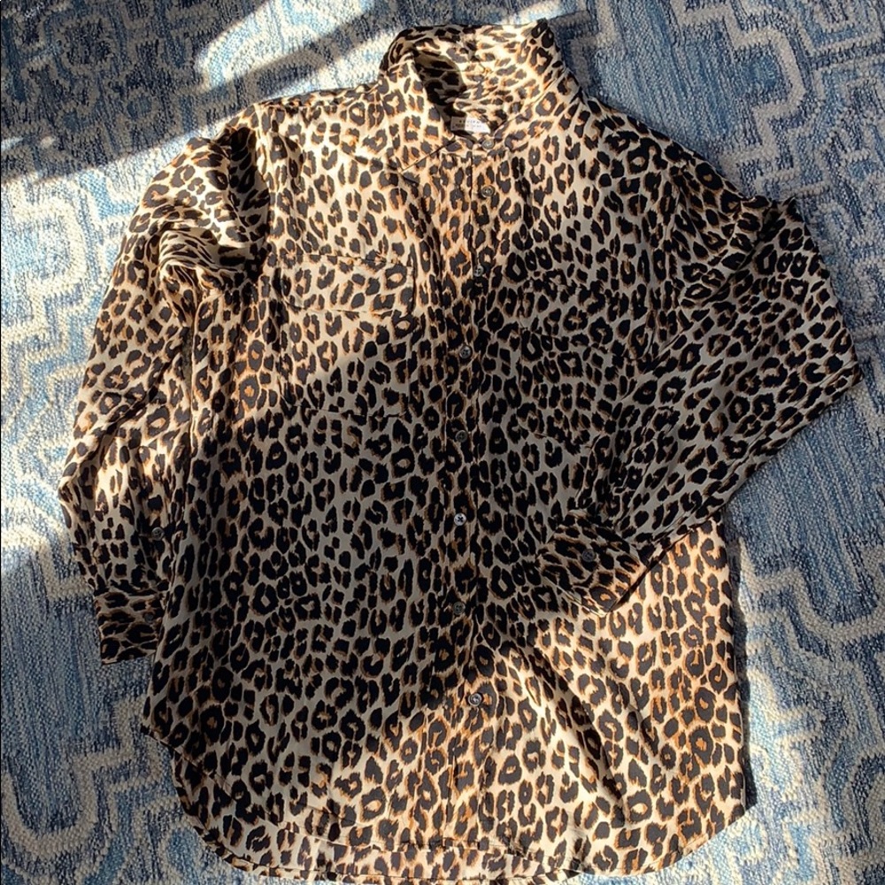 Equipment Leopard Top